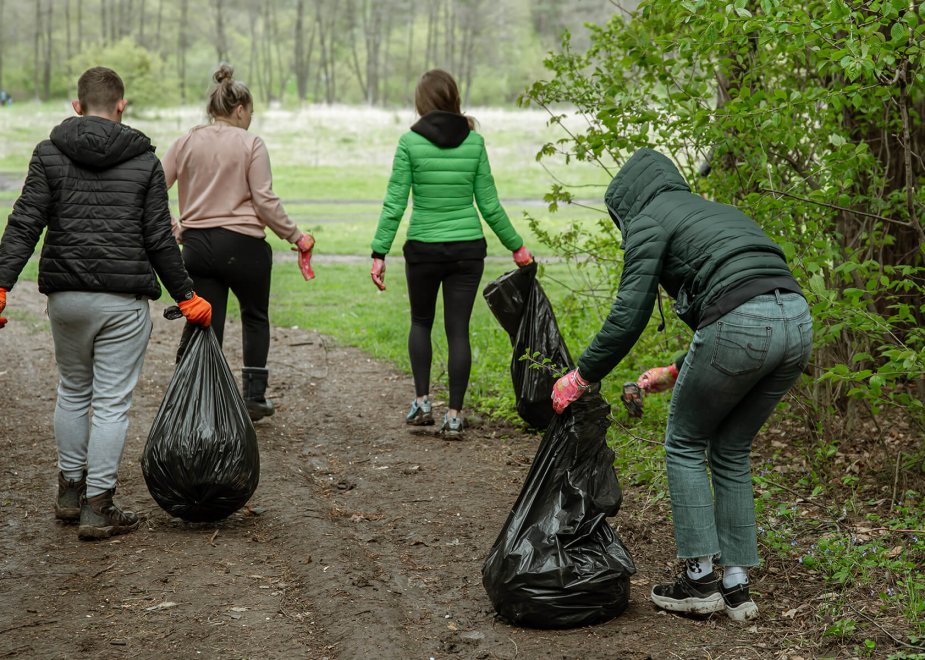 Great day to clean the neighborhood